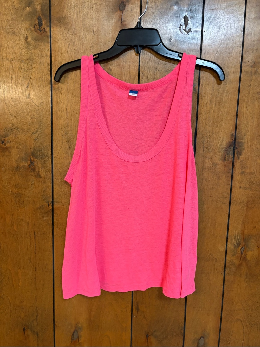 Old Navy Hot Pink Scoop Neck Tank Top
